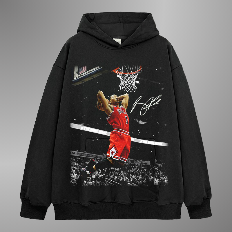 DERRICK ROSE #1 HOODIE
