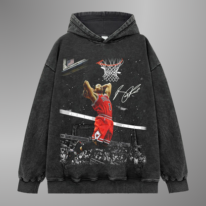 Sweat à capuche Derrick Rose #1 
