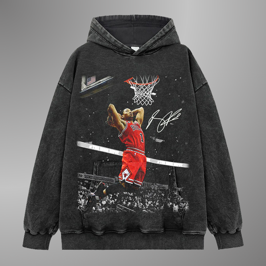 DERRICK ROSE #1 HOODIE