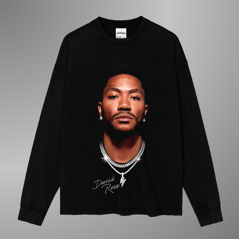 CAMISETA DE CARA GRANDE DE DERRICK ROSE