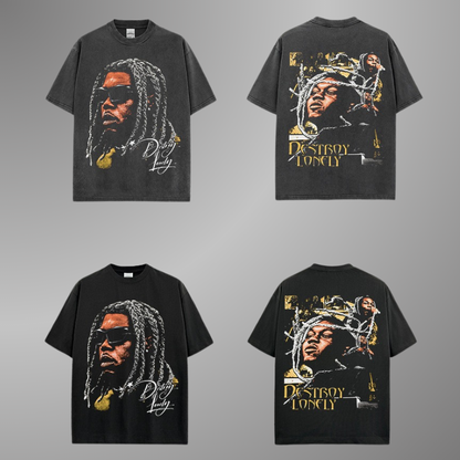 DESTROY LONELY BIG FACE TEE