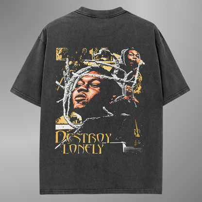 DESTROY LONELY BIG FACE TEE