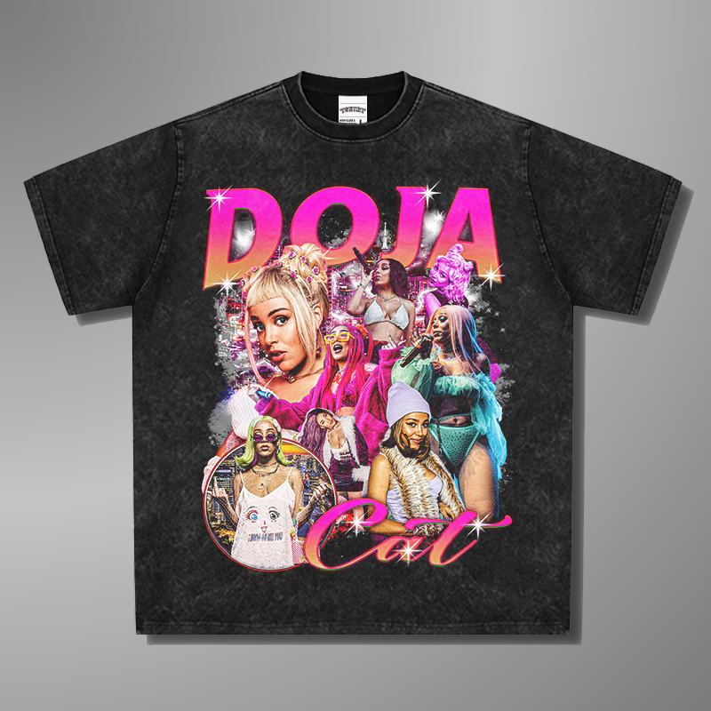 CAMISETA GATO DOJA