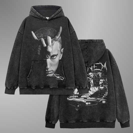 Sweat à capuche Big Face Eminem V2 