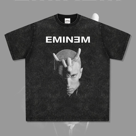 T-SHIRT À GRANDE VISAGE D'EMINEM 