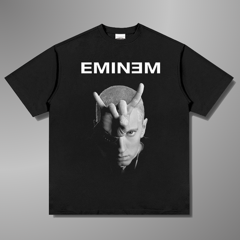 T-SHIRT À GRANDE VISAGE D'EMINEM 