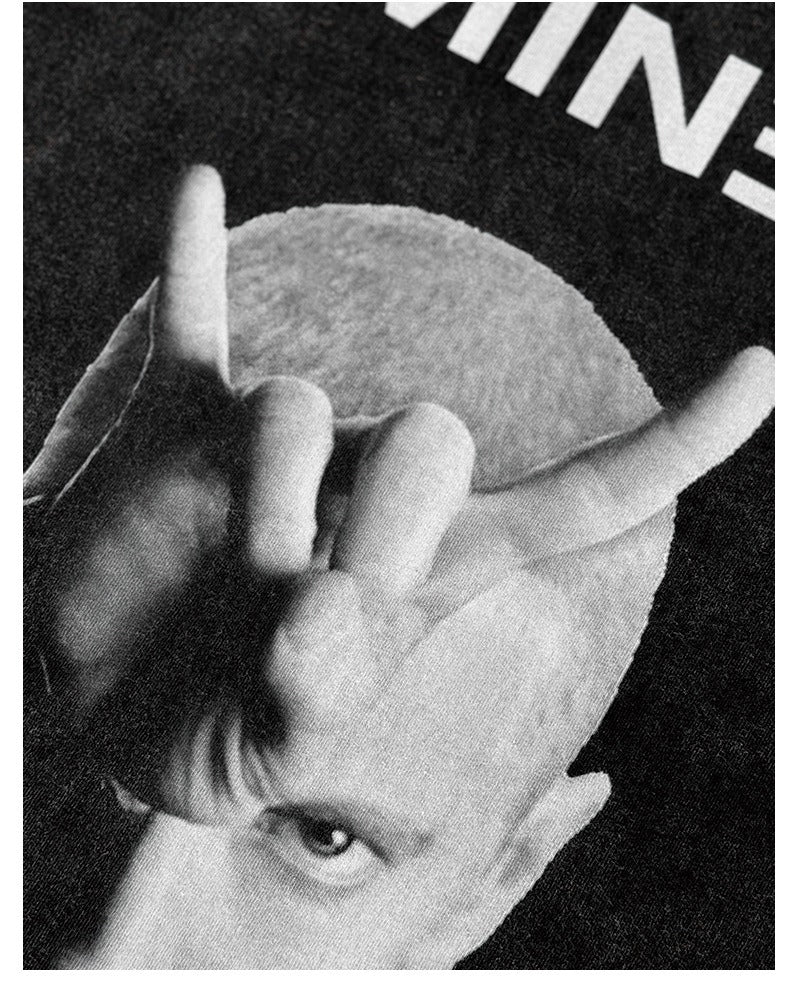 T-SHIRT À GRANDE VISAGE D'EMINEM 