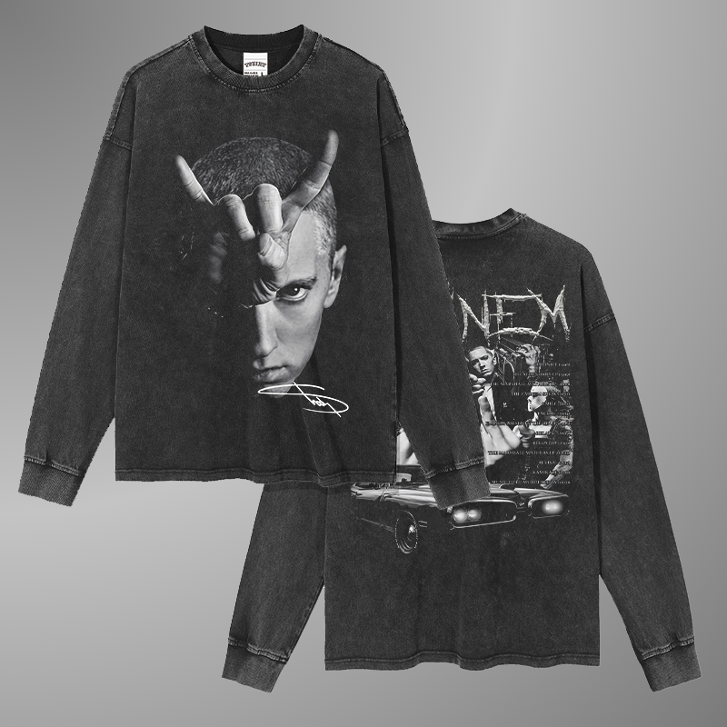 EMINEM BIG FACE TEE[LS] V2
