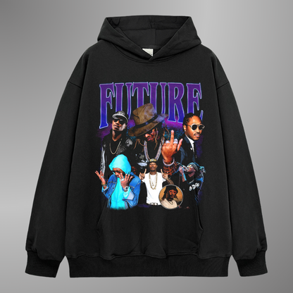 SUDADERA CON CAPUCHA DEL FUTURO