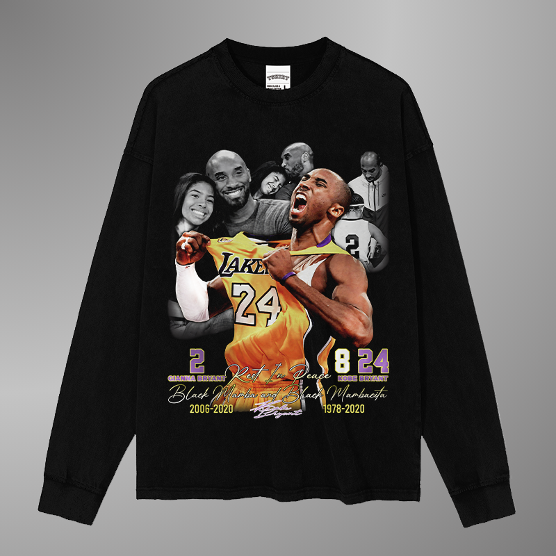 T-SHIRT GIANNA X KOBE [À MANCHES LONGUES] 