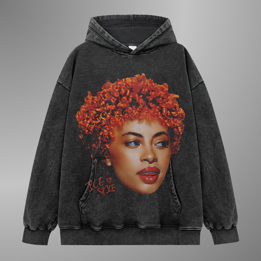 ICE SPICE BIG FACE HOODIE