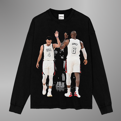 JAMES&CURRY HIGH FIVE TEE[LS]