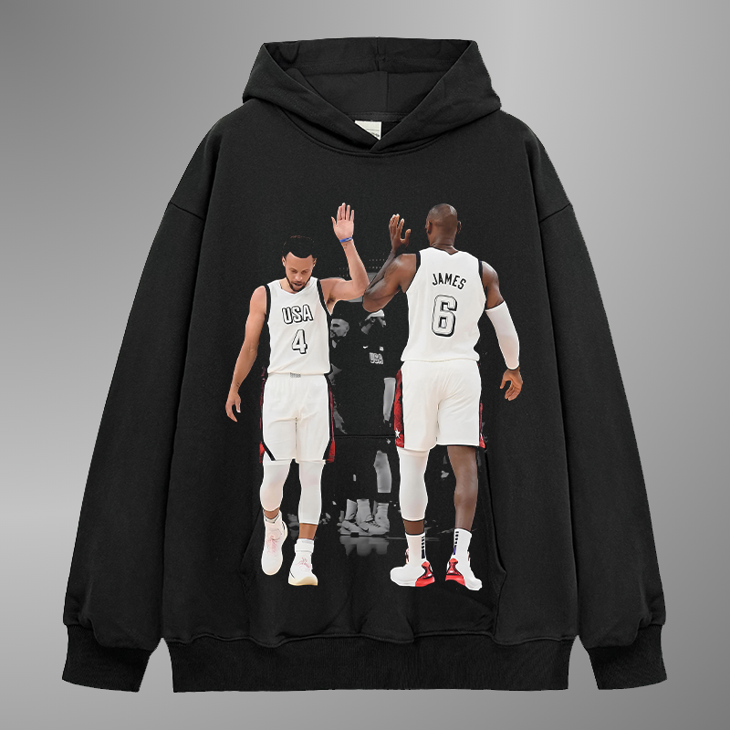 Sweat à capuche High Five de James&amp;Curry 