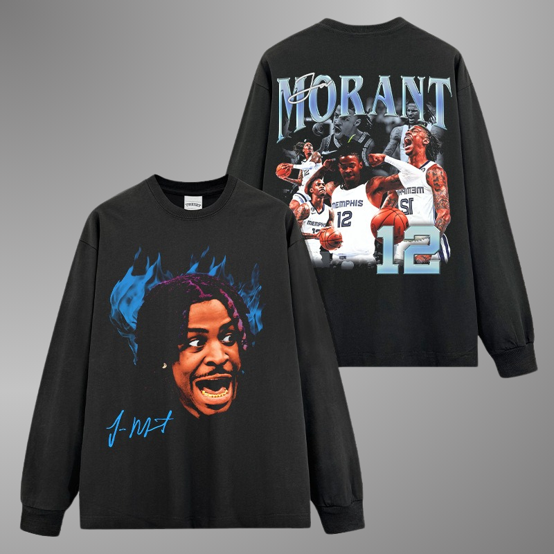 JA MORANT BIG FACE TEE[LS] V2