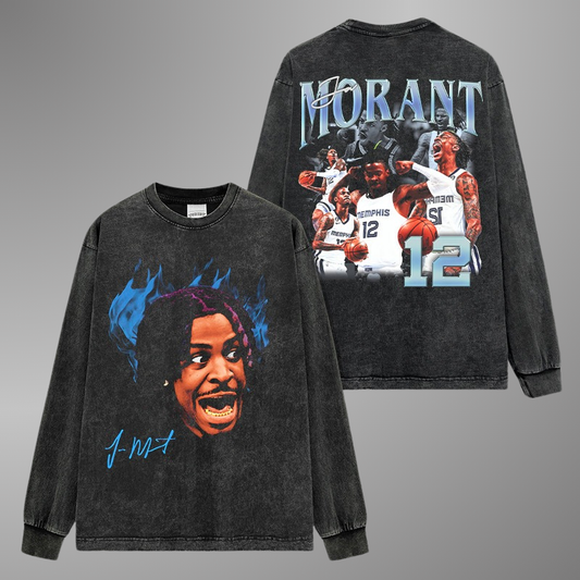 JA MORANT BIG FACE TEE[LS] V2