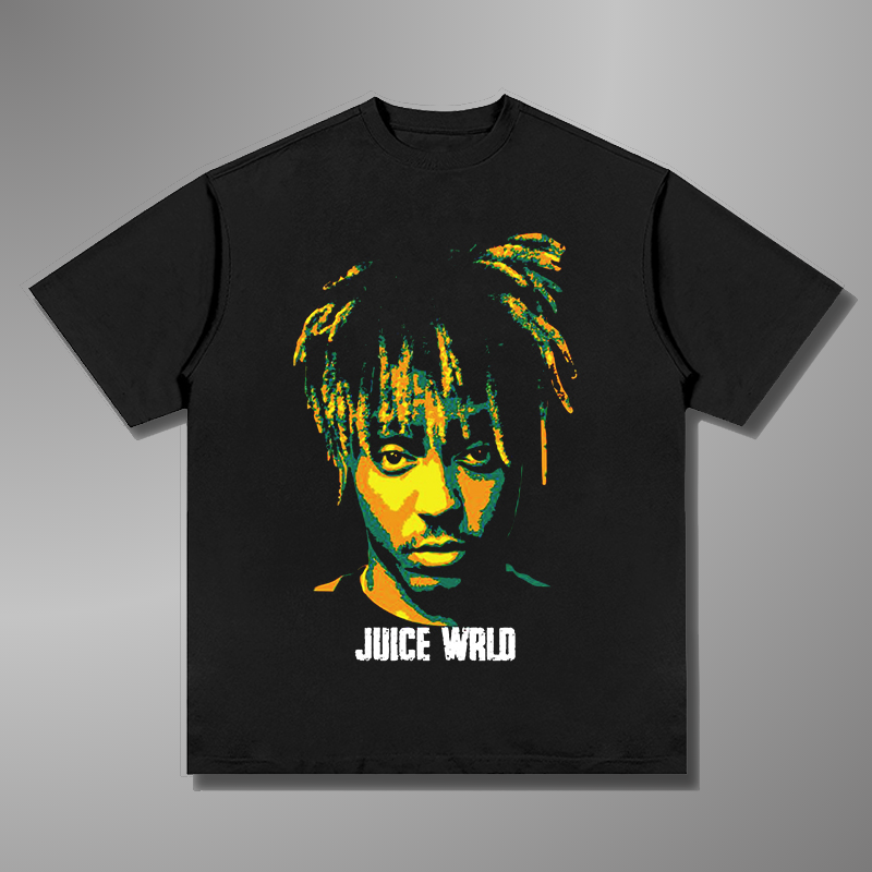 CAMISETA JUICE WRLD BIG FACE V2 
