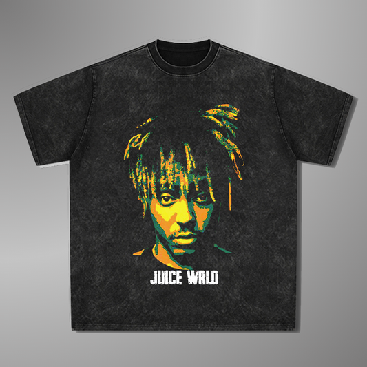 CAMISETA JUICE WRLD BIG FACE V2 