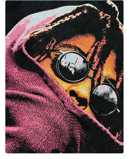 SUDADERA CON CAPUCHA JUICE WRLD BIG FACE V3
