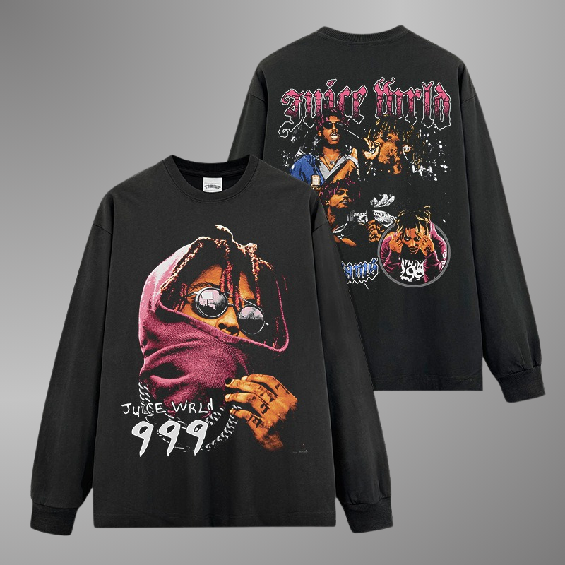 CAMISETA JUICE WRLD BIG FACE V3