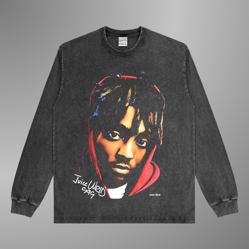 JUICE WRLD BIG FACE TEE[LS] V5