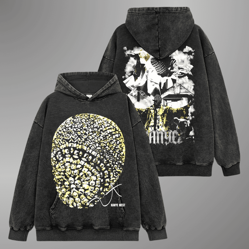 KANYE WEST BIG FACE HOODIE
