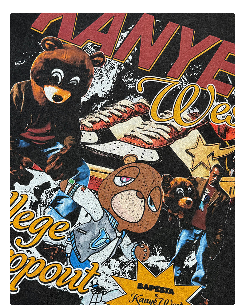 T-SHIRT VINTAGE KANYE WEST 