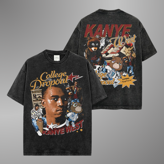 T-SHIRT VINTAGE KANYE WEST 