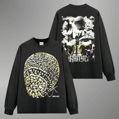 KANYE WEST BIG FACE TEE[LS]