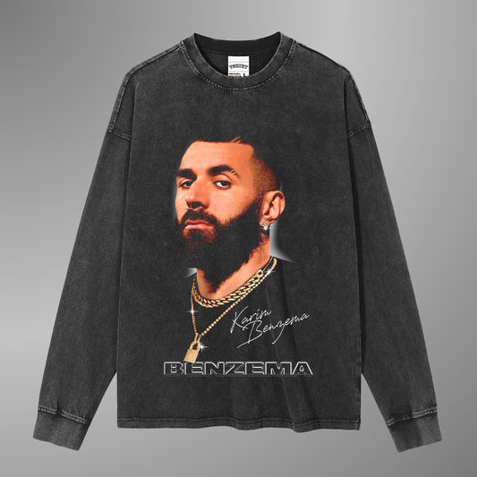 KARIM BENZEMA BIG FACE TEE[LS]