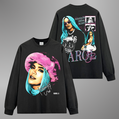 KAROL G BIG FACE TEE[LS]