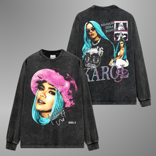 KAROL G BIG FACE TEE[LS]