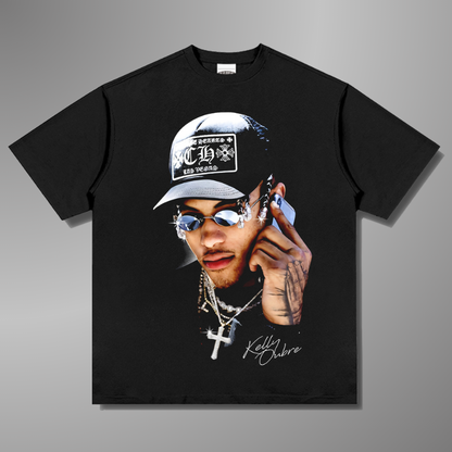 CAMISETA CON CARA GRANDE DE KELLY OUBRE JR