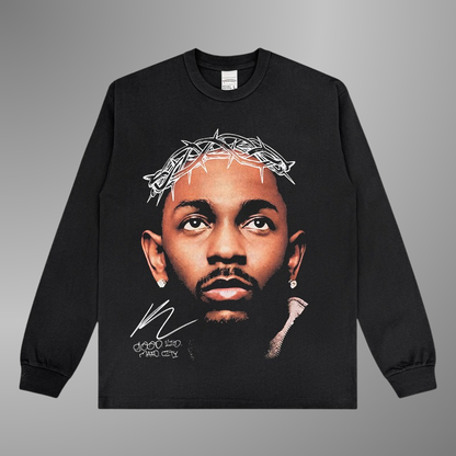 KENDRICK LAMAR BIG FACE TEE[LS] V2