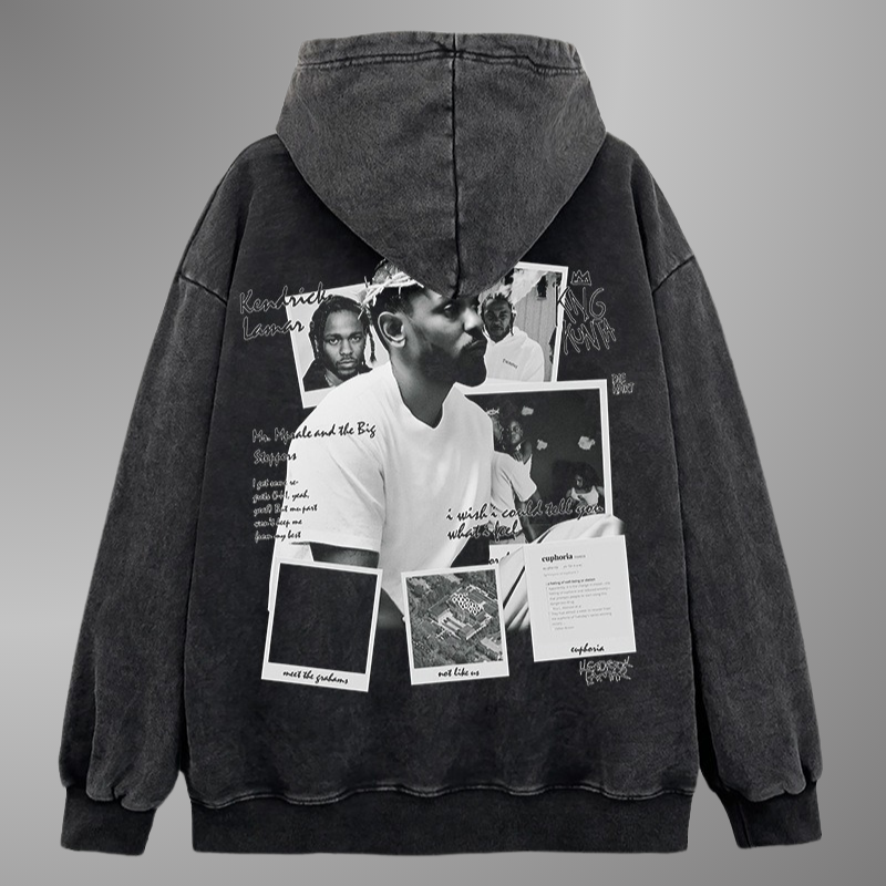 CAMISETA CON CARA GRANDE DE KENDRICK LAMAR 