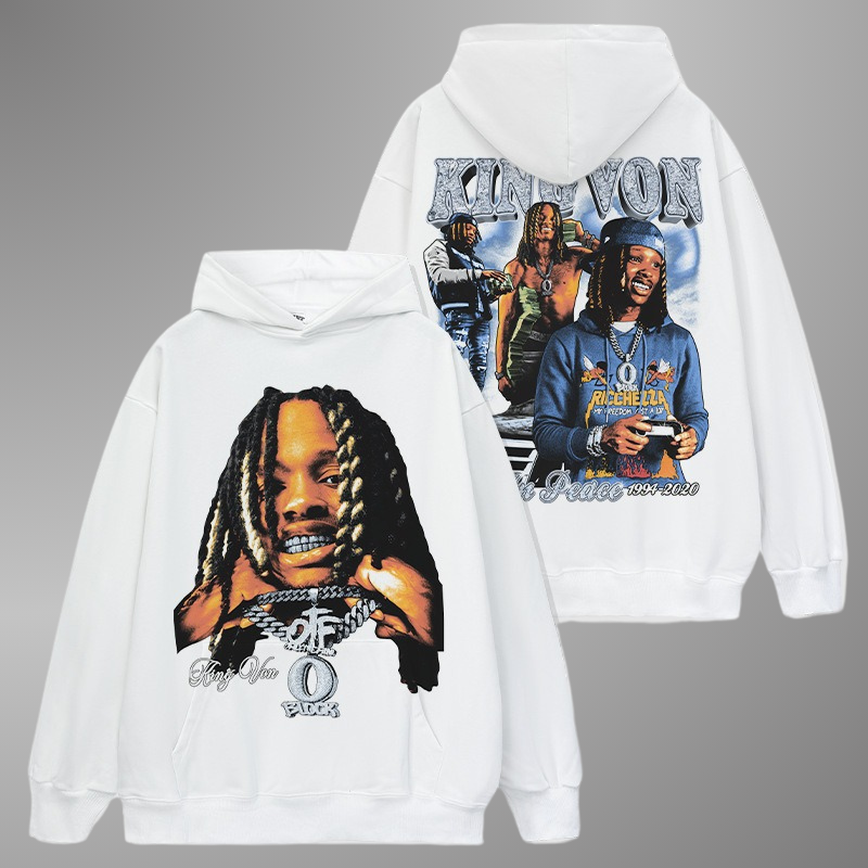 KING VON BIG FACE HOODIE V2