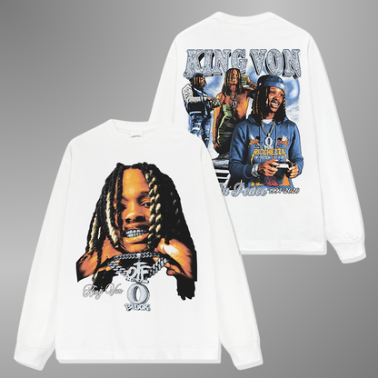 KING VON BIG FACE TEE[LS] V2