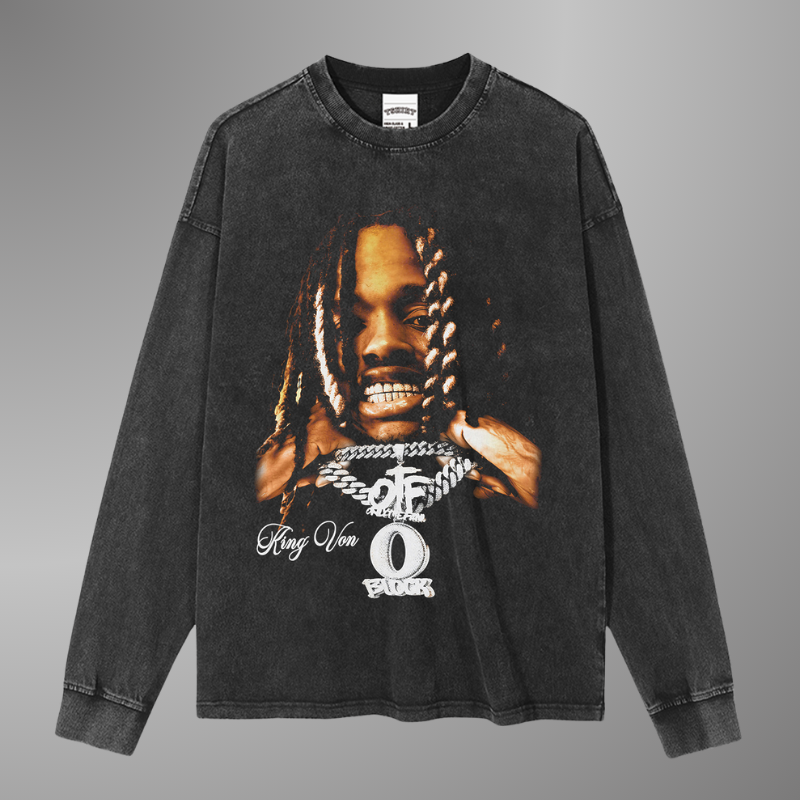 KING VON BIG FACE TEE[LS]