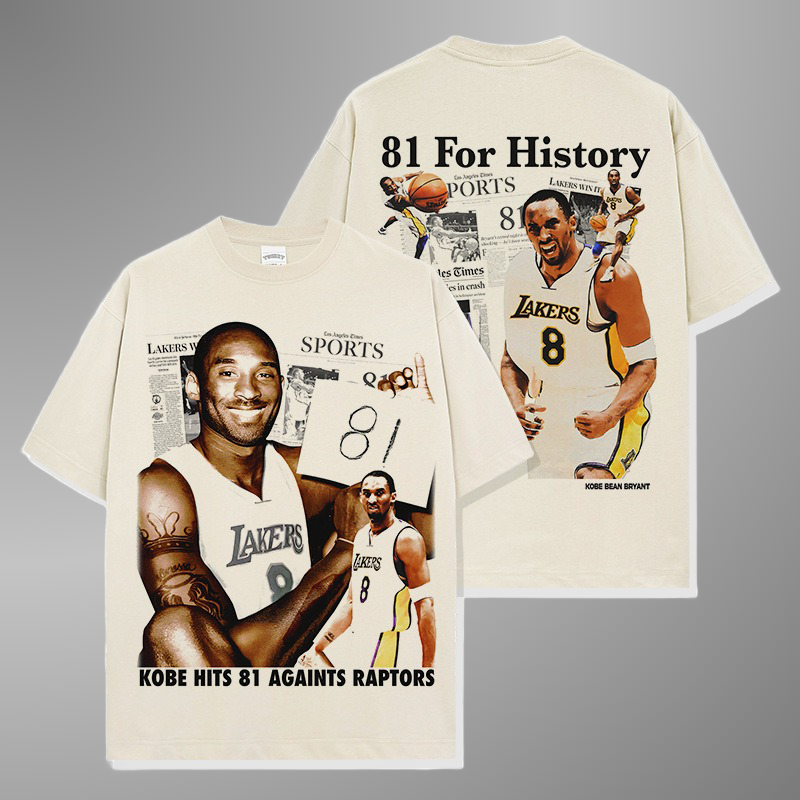 T-SHIRT KOBE 81 PTS 