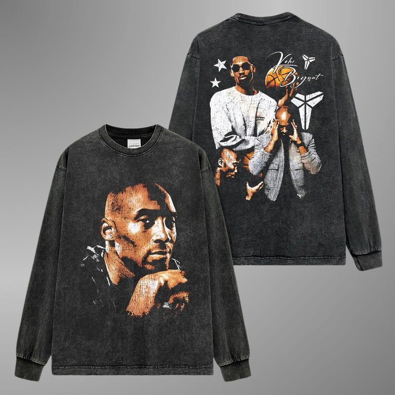 KOBE BIG FACE VINTAGE TEE[LS]