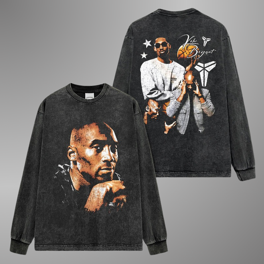 KOBE BIG FACE VINTAGE TEE[LS]