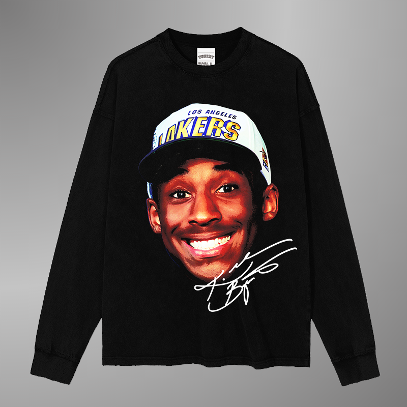 T-SHIRT KOBE BRYANT BIG FACE [LS] 
