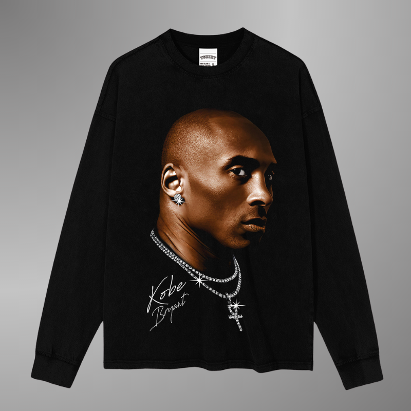 T-SHIRT KOBE BRYANT BIG FACE [LS] V2 