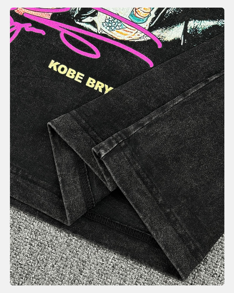 T-SHIRT KOBE BRYANT [À MANCHES LONGUES] V4 