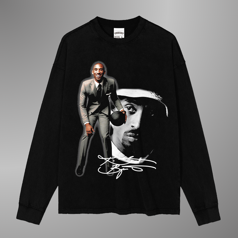 T-SHIRT KOBE BRYANT [À MANCHES LONGUES] V3 