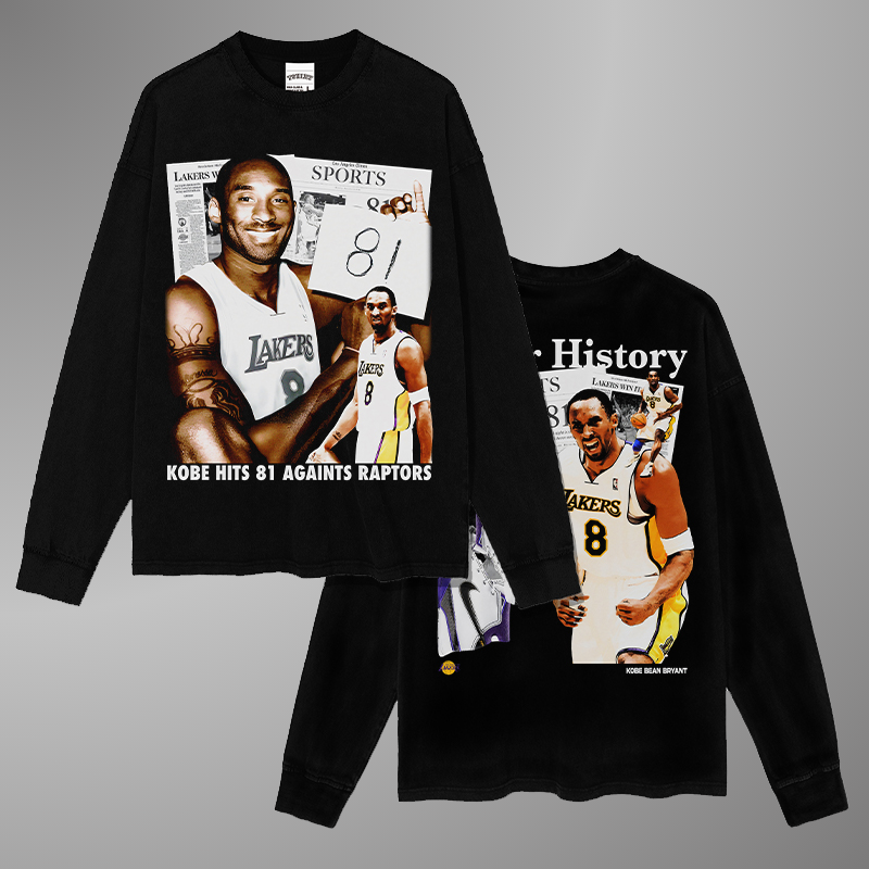 T-SHIRT KOBE 81 PTS [LS] 