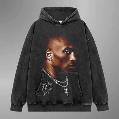SUDADERA CON CAPUCHA DE CARA GRANDE DE KOBE BRYANT V2 