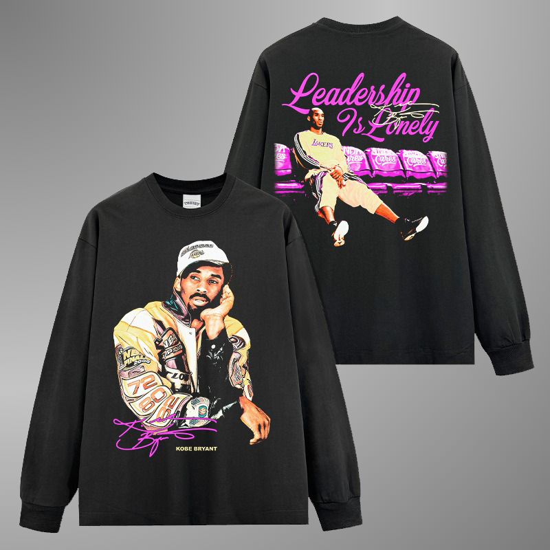 T-SHIRT KOBE BRYANT [À MANCHES LONGUES] V4 