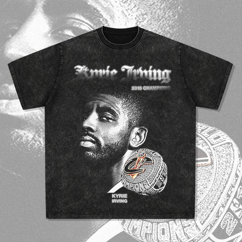 T-SHIRT KYRIE IRVING À GRANDE ÉPAULE 