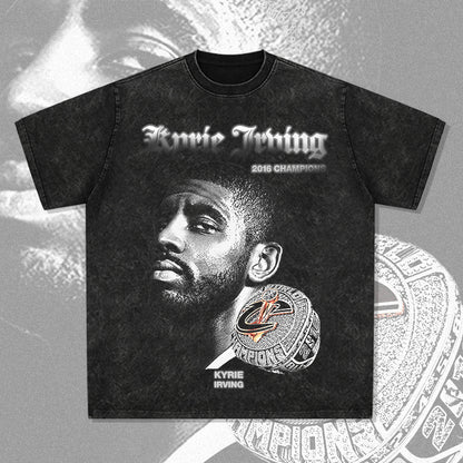 T-SHIRT KYRIE IRVING À GRANDE ÉPAULE 