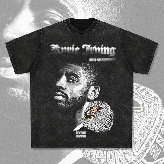 T-SHIRT KYRIE IRVING À GRANDE ÉPAULE 